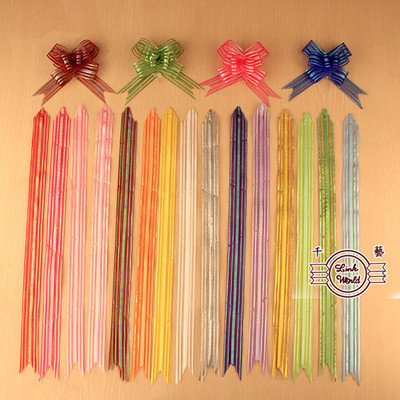 【【廠家直銷】大號5CM五線紗手拉花 鮮花禮品包裝拉花 婚慶大拉花】價格,廠家,圖片,其他節(jié)慶婚慶用品,176條-